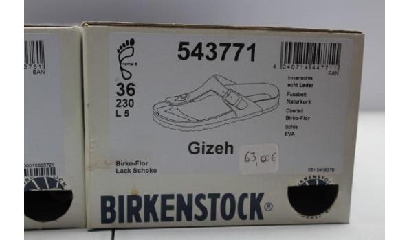 2 paar div sandalen BIRKENSTOCK, m36